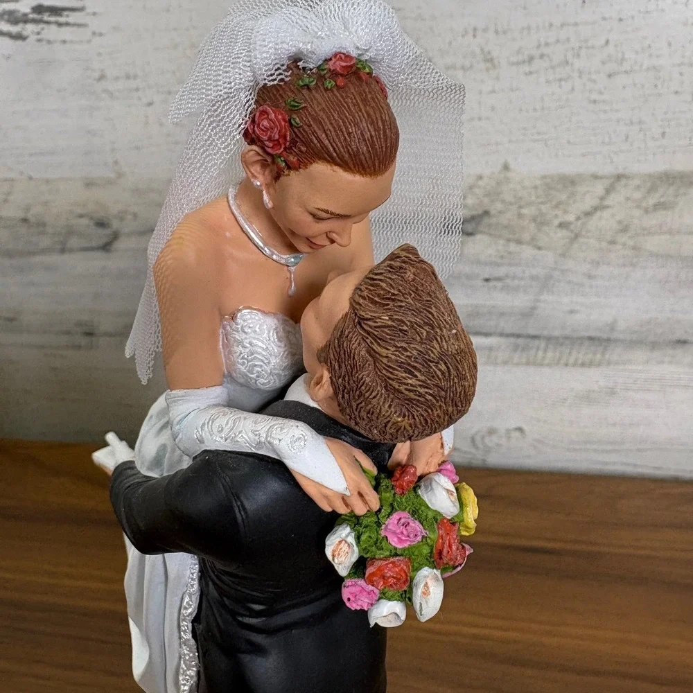 Lenox Thomas Blackshear Ebony Visions FOREVER ONE‎ Wedding Cake Topper 9
